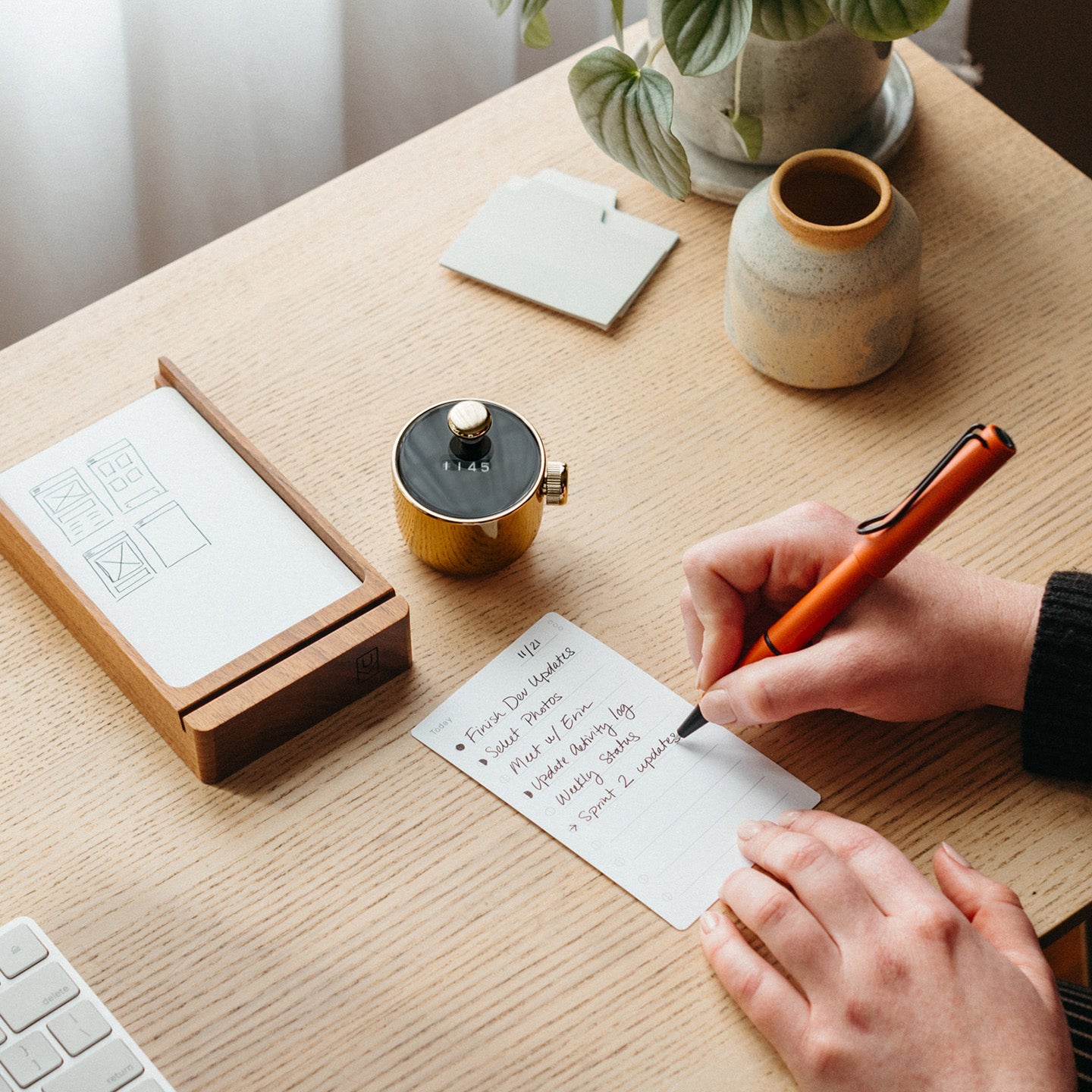Nudge Counter and Ugmonk Analog for Productivity